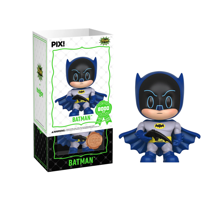 Thrilljoy PIX: Batman 66 - Batman con capa y batarang