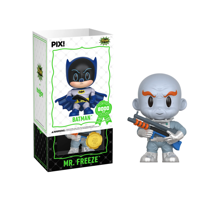 Thrilljoy PIX: Batman 66 - Batman con capa y batarang