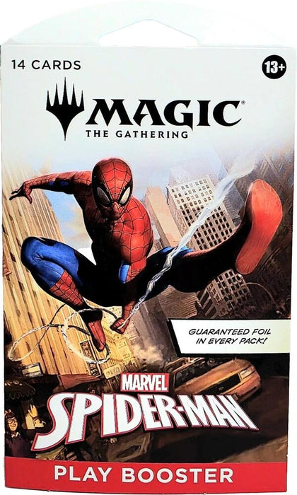 Magic The Gathering: Marvel Spider Man - Play Booster Sleeve En Ingles