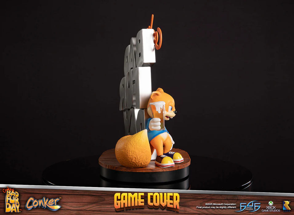 First 4 Figures: Conkers Bad Fur Day - Game Cover Standard Edition 17 Pulgadas