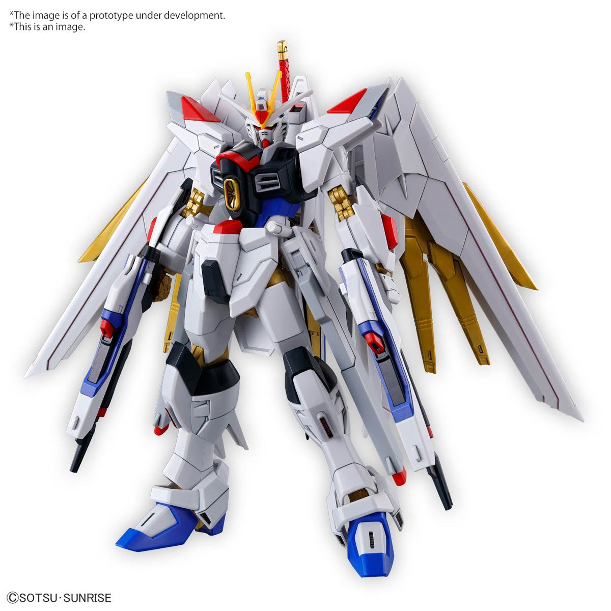 Bandai Hobby Gunpla High Grade Model Kit: Mobile Suit Gundam Seed Freedom - Mighty Strike Freedom Escala 1/144 Kit De Plastico
