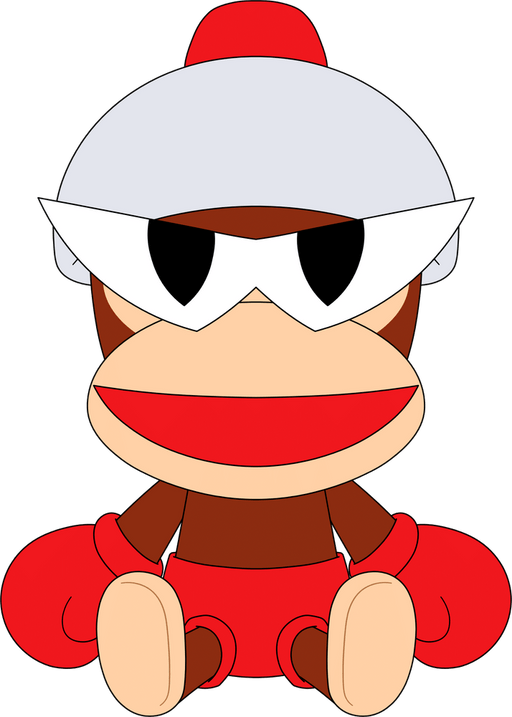 Youtooz Plush: Ape Escape - Red Shorts Peluche 9 Pulgadas 