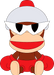 Youtooz Plush: Ape Escape - Red Shorts Peluche 9 Pulgadas 