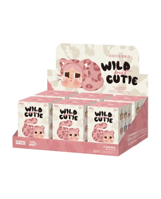 POP MART: CRYBABY - Wild but Cutie Series Vinyl Plush Pendant Blind Box