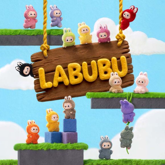 POP MART: Labubu The Monsters - Series Pin for Love Series Vinyl Plush Pendant
