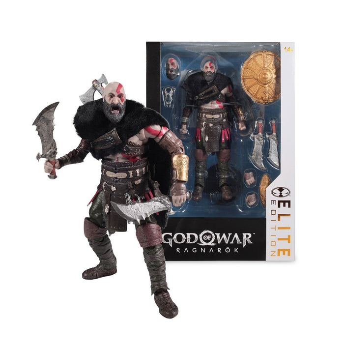 Mcfarlane Elite Edition: God Of War Ragnarok - Kratos 7 Pulgadas