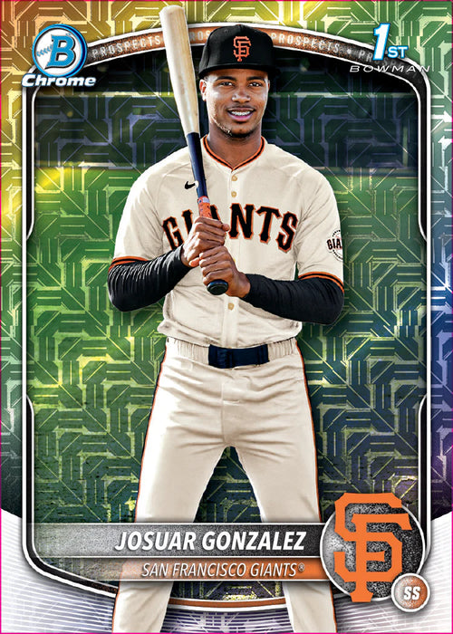 Topps: MBL 2025 Bowman Chrome Baseball - Mega Box
