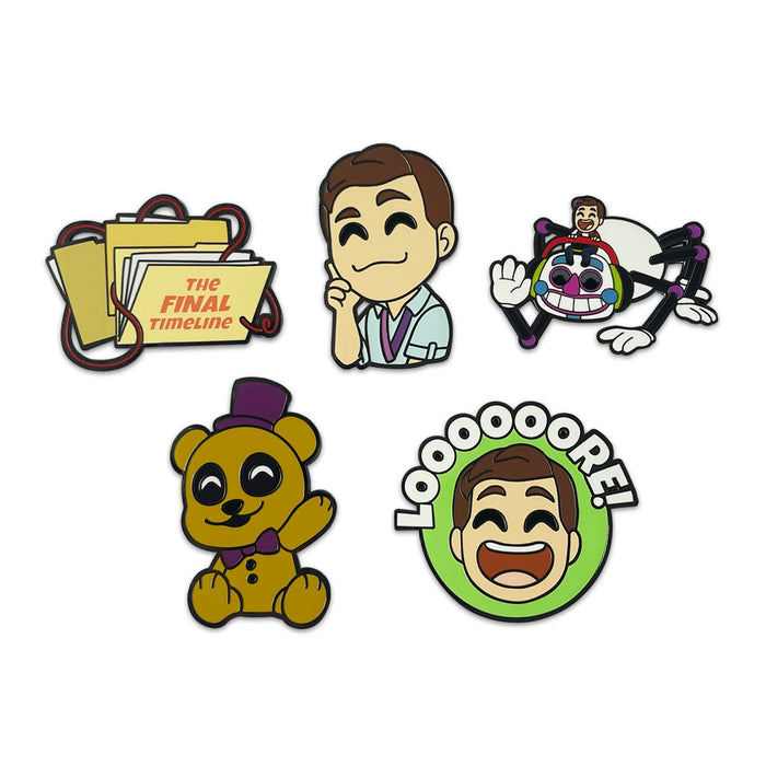 Youtooz Pin: MatPat X FNAF - Pin Set