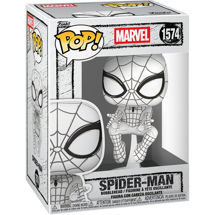 Funko Pop Marvel: Spider-Man Sketched