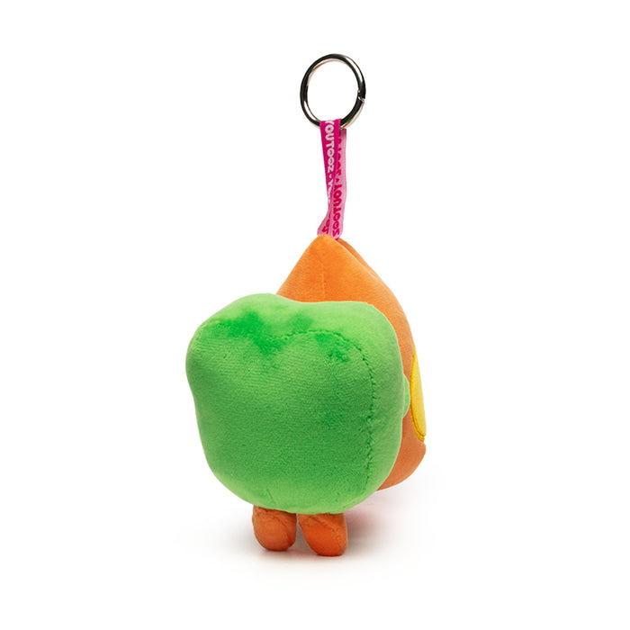 Youtooz Plush Keychain: Duolingo - Duo con Flama Llavero 5 Pulgadas