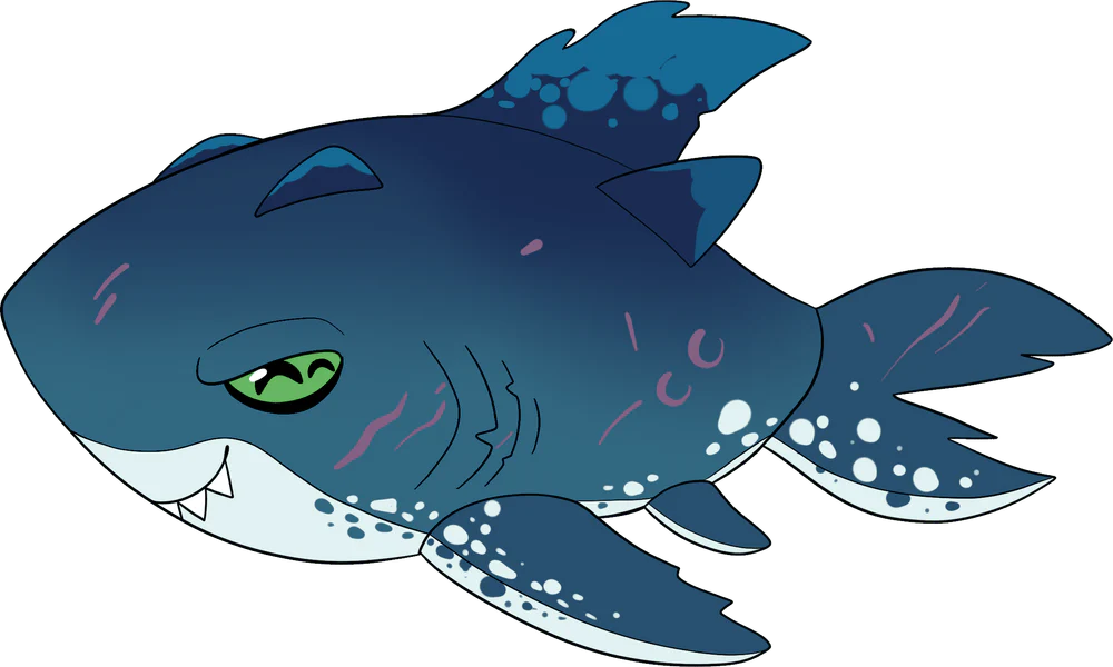 Youtooz Plush: Sea of Thieves - Megalodon Peluche 9 Pulgadas