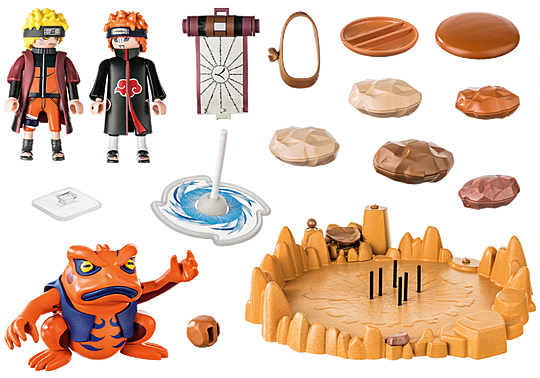 Playmobil Naruto Shippuden: Naruto vs Pain 70667