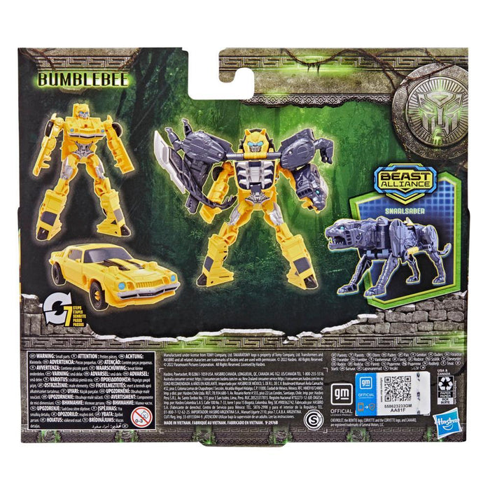 Transformers Beast Alliance: Rise Of The Beasts - Bumblebee y Snarlsaber Combiner 2 Pack