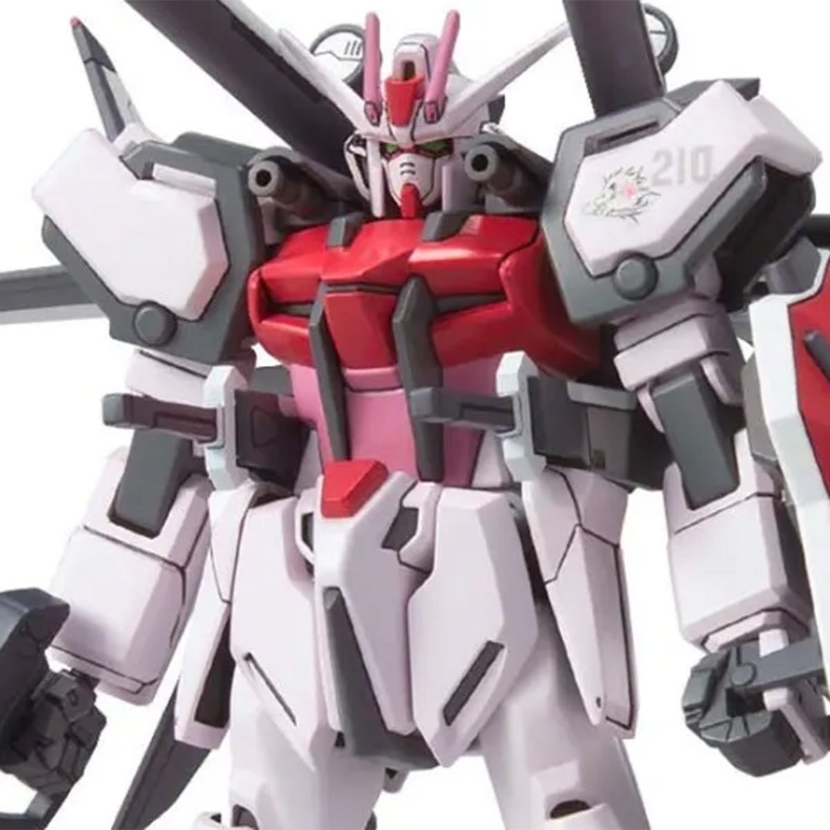 Bandai Hobby Gunpla High Grade Model Kit: Mobile Suit Gundam SEED - Strike Rouge y IWSP Escala 1/144 Kit De Plastico