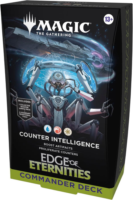 Magic The Gathering: Edge Of Eternities - Commander Deck 2 Counter Intelligence En Ingles