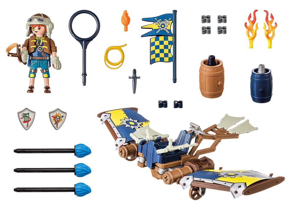 Playmobil Novelmore: Planeador de Dario 71211
