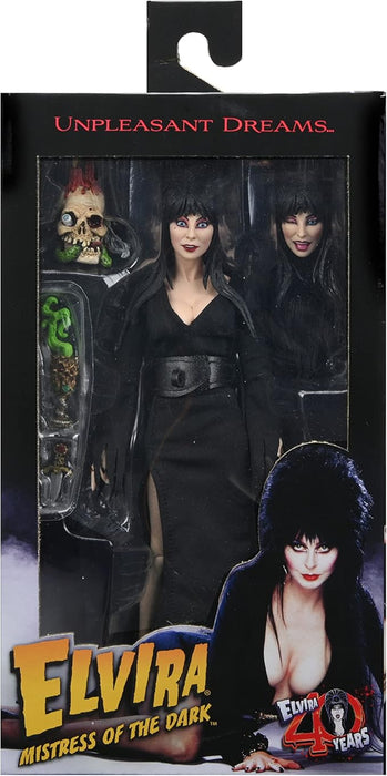 NECA Figura de Accion Vestida: Elvira - Elvira 8 Pulgadas