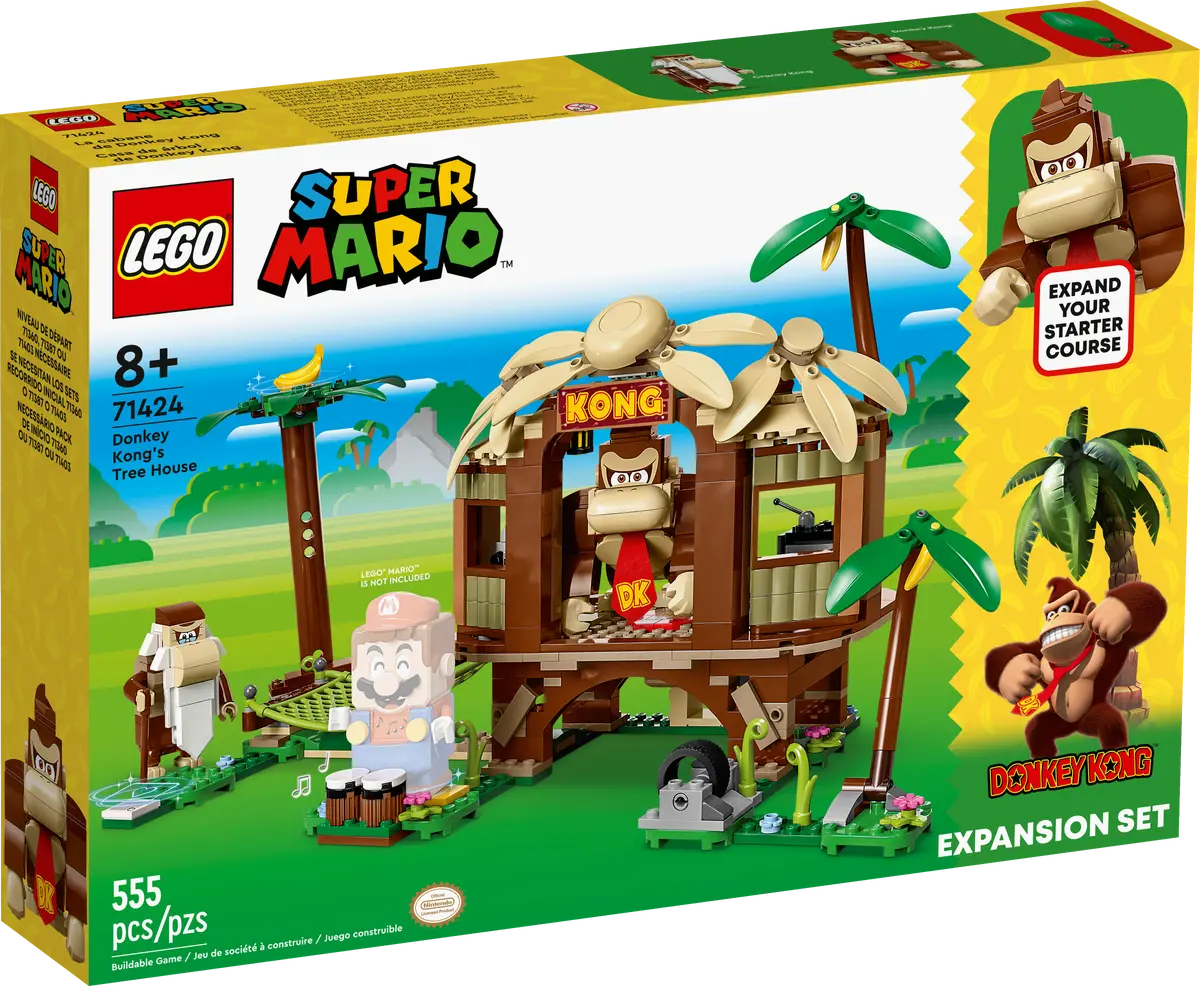 LEGO Super Mario Set de Expansion: Casa del arbol de Donkey Kong 71424
