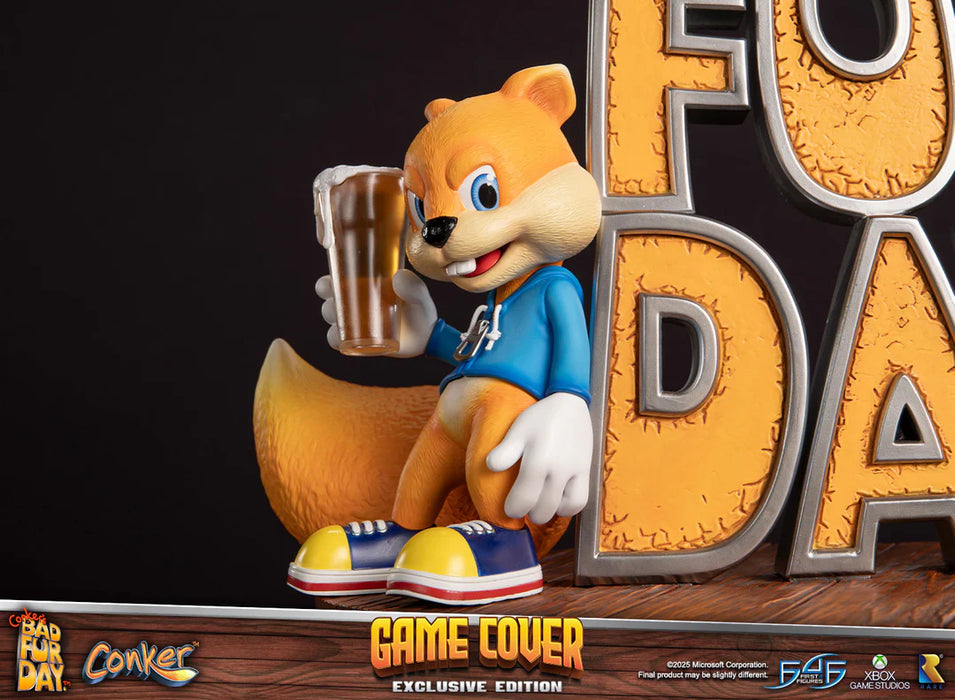 First 4 Figures: Conkers Bad Fur Day - Game Cover Exclusive Edition 17 Pulgadas