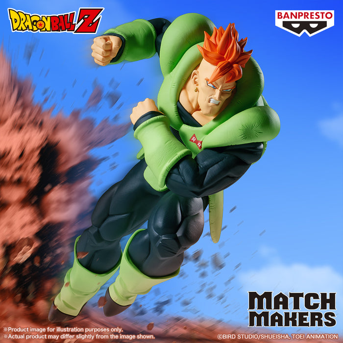 Banpresto Match Makers: Dragon Ball Z Cell Vs Androide 16 - Androide 16