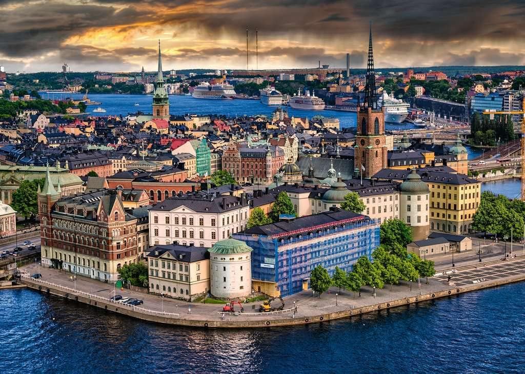 Ravensburger Rompecabezas Adultos: Estocolmo Suecia Escandinavos 1000 piezas