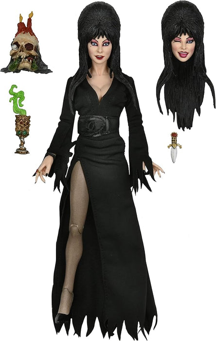 NECA Figura de Accion Vestida: Elvira - Elvira 8 Pulgadas