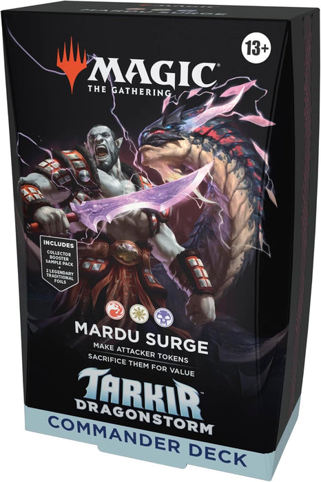 Magic The Gathering: Tarkir Dragonstorm - Commander Mardu Surge SD4 En Ingles