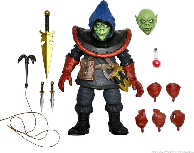 NECA Figura de Accion Ultimate: Dungeons & Dragons - Zarak 7 Pulgadas