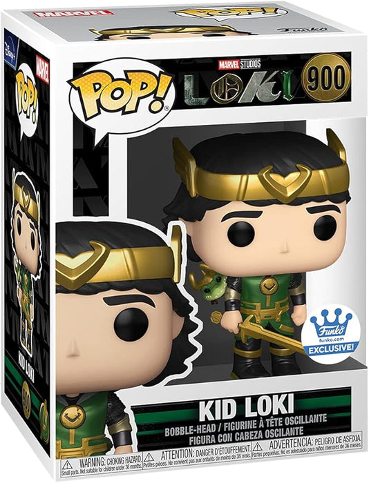 Funko Pop Marvel: Loki - Loki Niño con Caiman MT Exclusivo Funko Shop