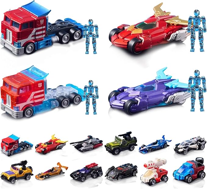 Blokees Wheels トランスフォーマー ビークル C01 12種セット Blokees Transformers Wheels: C01 Prime Unitario 75604 — Distrito Max