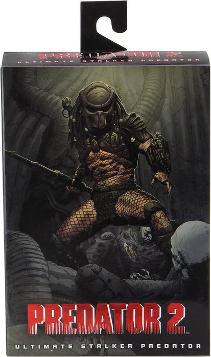 NECA Figura de Accion Ultimate: Depredador 2 - Acechador Depredador 7 Pulgadas