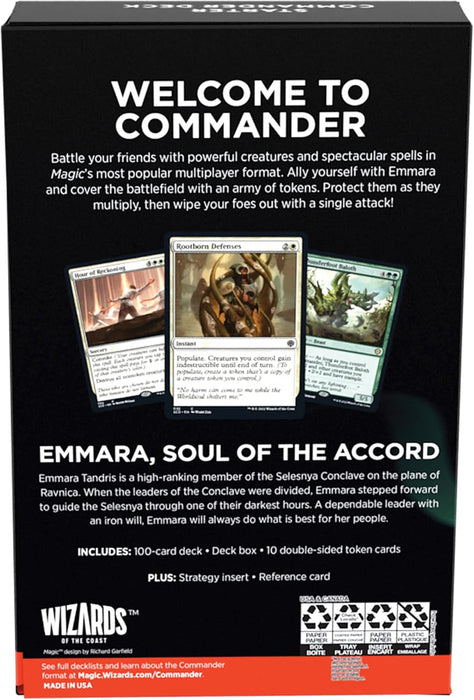 Magic The Gathering: Starter Commander Deck 5 - Token Triumph (Green-White) En Ingles