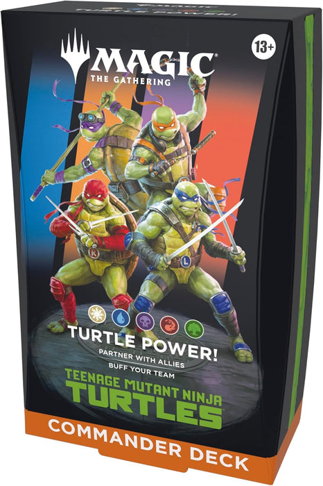Magic The Gathering: TMNT Teenage Mutant Ninja Turtles - Commander Deck - Turtle Power 1 Deck