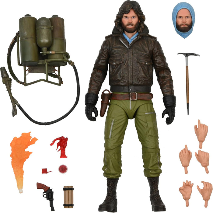 NECA Figura de Accion Ultimate: The Thing - MacReady Station Survival 7 Pulgadas