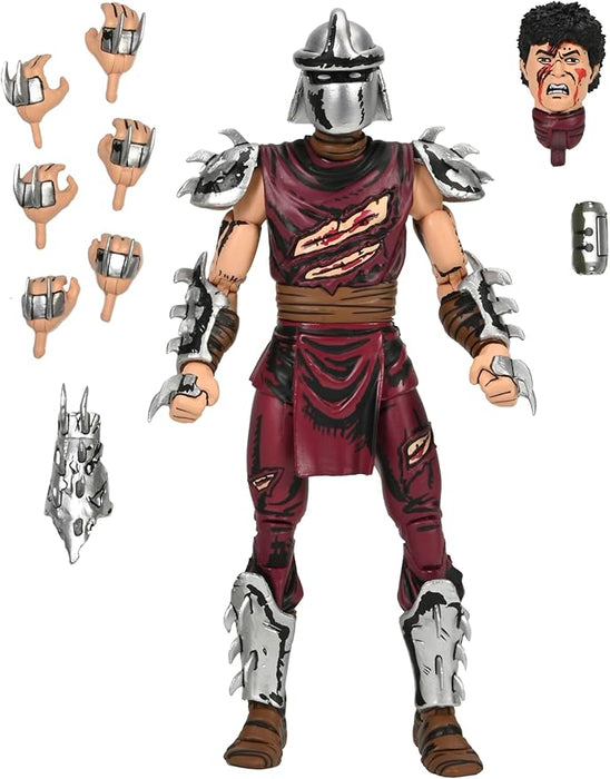 NECA Figura de Accion: TMNT Tortugas Ninja Mirage Comics - Battle Damaged Shredder 7 Pulgadas