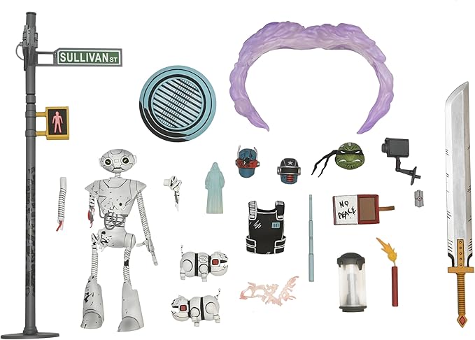 NECA Accessory Pack: TMNT Tortugas Ninja The Last Ronin - Set de Accesorios