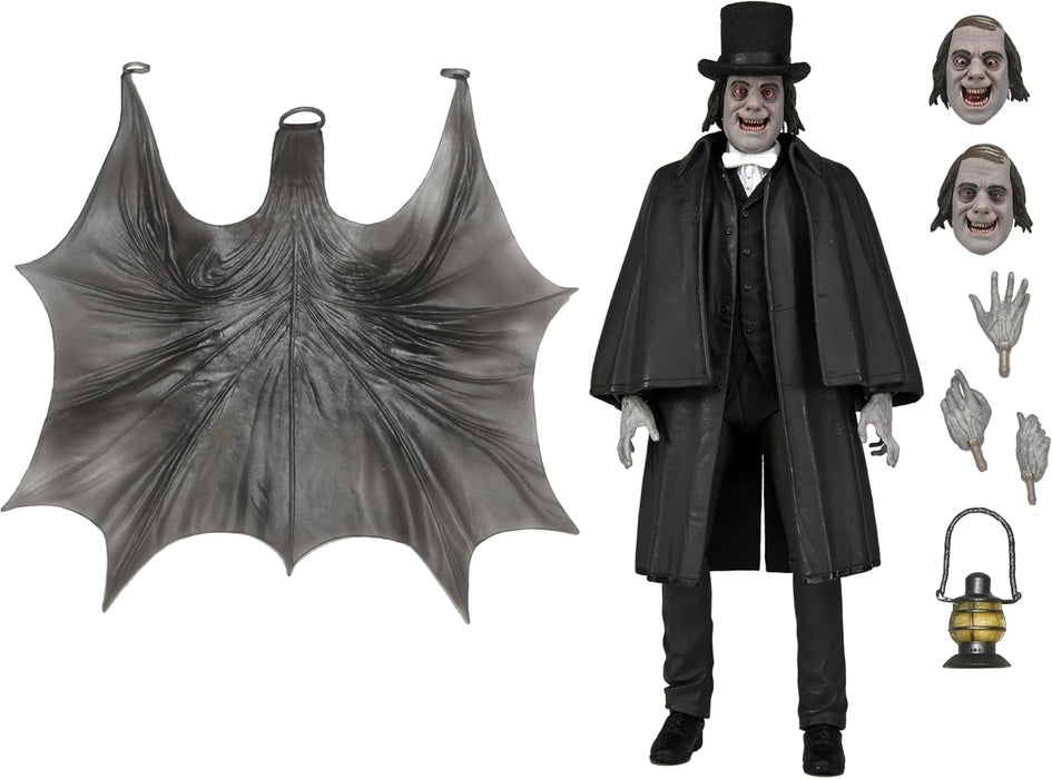 NECA Figura de Accion Ultimate: London After Midnight 1927 - Professor Edward C Burke 7 Pulgadas