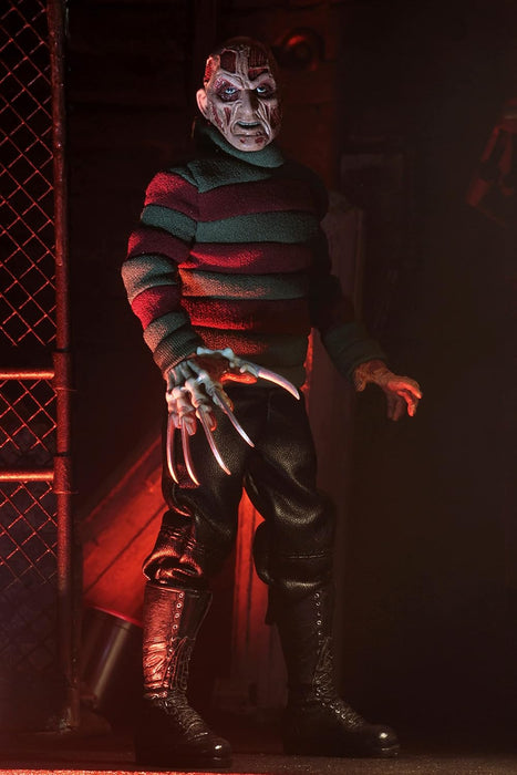 NECA Figura de Accion Vestida: Pesadilla En La Calle Elm - New Nightmare Freddy 8 Pulgadas