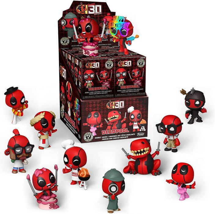 Funko Mystery Mini: Marvel Deadpool 30 Aniversario - Figura Sorpresa
