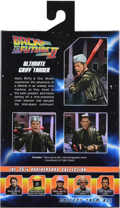 NECA Figura de Accion Ultimate: Volver al Futuro Part 2  - Griff 7 Pulgadas