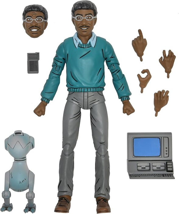 NECA Figura de Accion: TMNT Tortugas Ninja Mirage Comics - Baxter Stockman 7 Pulgadas