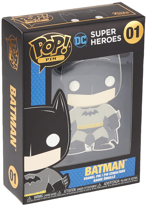 Funko Pop Pin: DC Super Heroes - Batman Pin Esmaltado