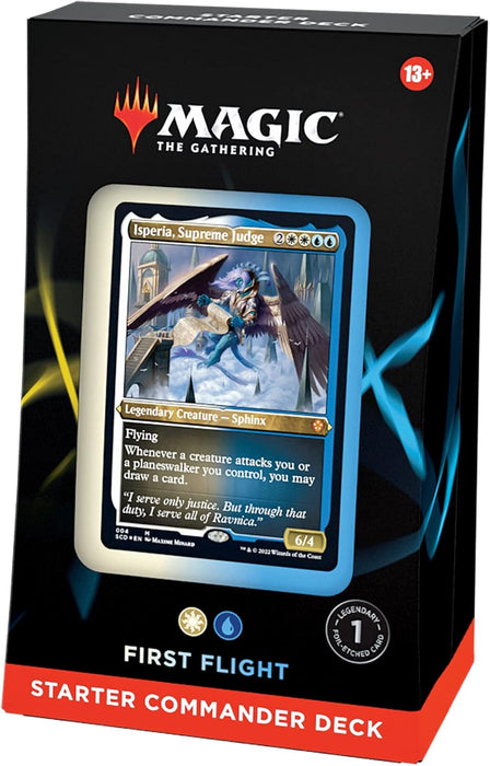 Magic The Gathering: Starter Commander Deck 1 - First Flight (White-Blue) En Ingles