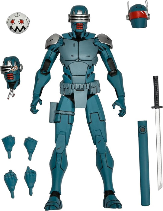 NECA Figura de Accion Ultimate: TMNT Tortugas Ninja The Last Ronin - Synja Patrol Bot 7 Pulgadas