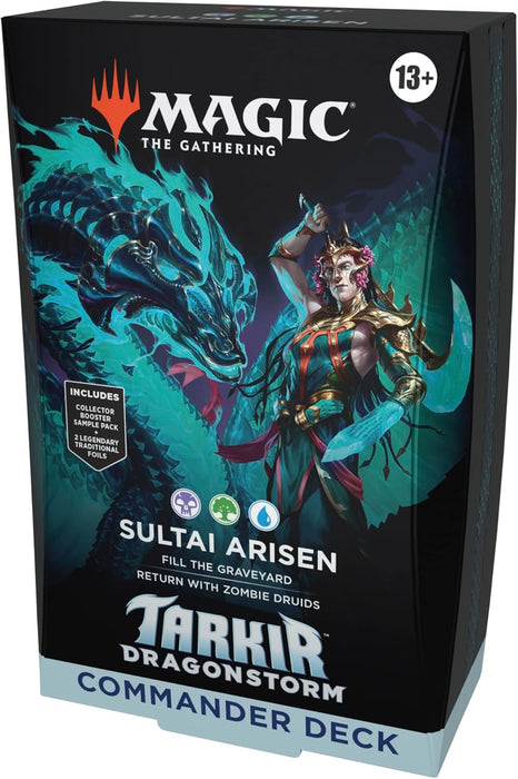 Magic The Gathering: Tarkir Dragonstorm - Commander Deck Sultai Arisen En Ingles