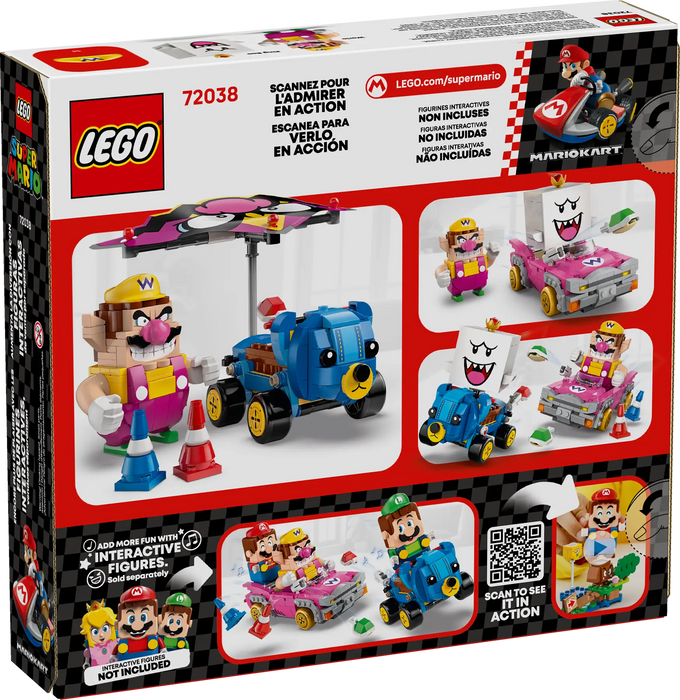 LEGO Super Mario Mario Kart - Wario y Rey Boo 72038