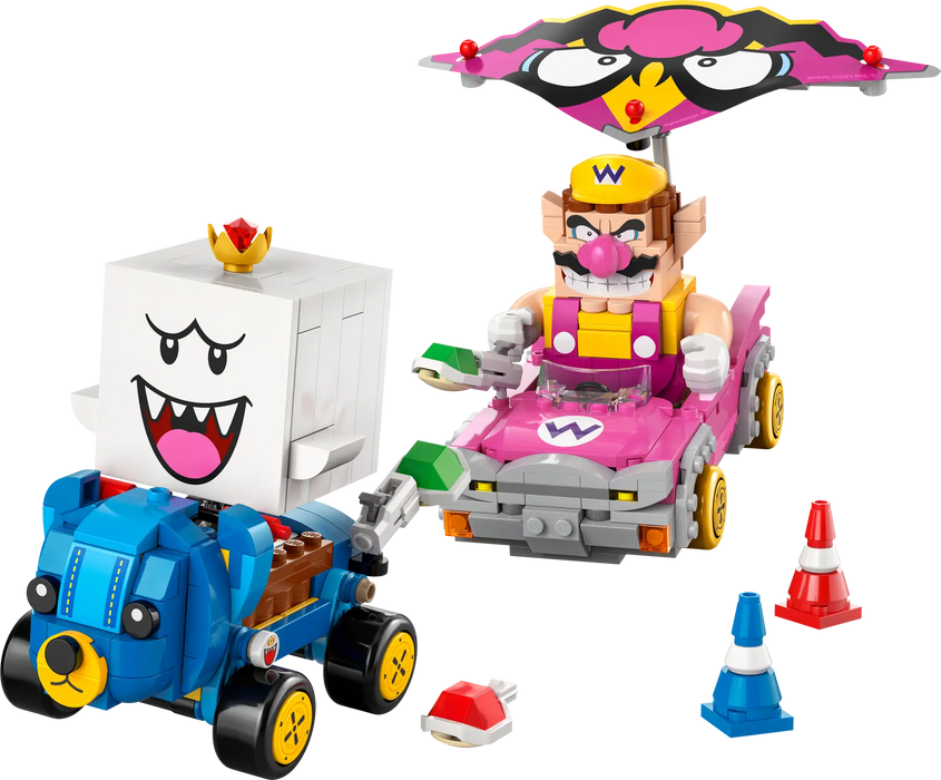 LEGO Super Mario Mario Kart - Wario y Rey Boo 72038