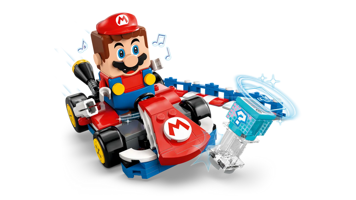 LEGO Super Mario Mario Kart - Mario interactivo y Kart estandar 72043