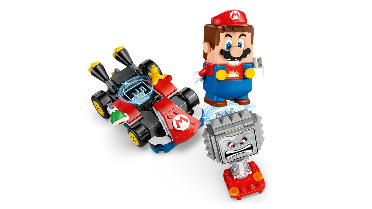 LEGO Super Mario Mario Kart - Mario interactivo y Kart estandar 72043