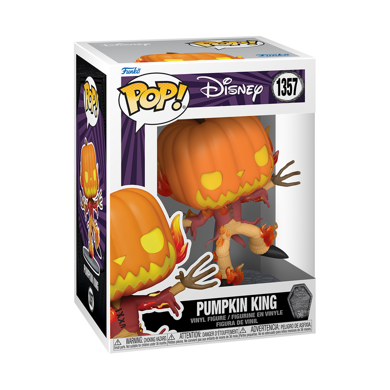 Funko Pop Disney: Mundo De Jack 30 Aniversario - Rey Calabaza